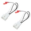 ECSiNG 2pcs Car Speaker Harness Plug Connector 72-5602 Compatible with