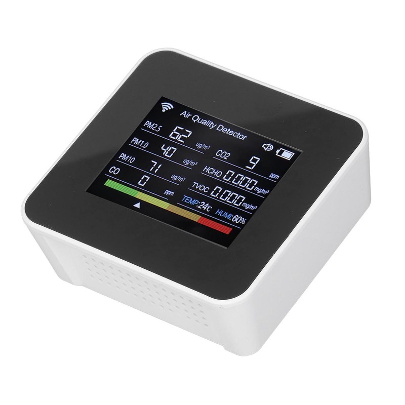 WiFi Air Quality Detector CO2 HCHO TVOC PM2.5 CO Monitor