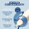 Dodie Baby Bottle Initiation+, Anticolic, 0-6 Months, Round Teat, 3