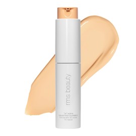 RMS Beauty ReEvolve Natural Finish Foundation - Liquid Foundation Face Makeup, Makeup Foundation Skin Tint, Refillable Foundation Pump Make Up