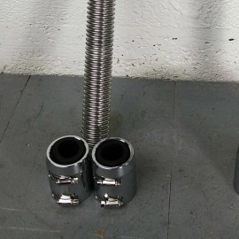 National Speed Automotive Supply 1970 - 1981 Camaro or Firebird 48 Stainless Steel SS Radiator Hoses Kit