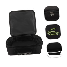 SEWOART Ev Charging Cable Storage Bag Durable Cable Organizer Pouch for Electric Vehicle Chargers Multifunctional Car Accessory for Daily Use Compact and Convenient Design