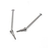 Abendor 2Pcs Metal Front CVD Drive Shaft 25-WJ03 25-WJ03 LG-WJ03