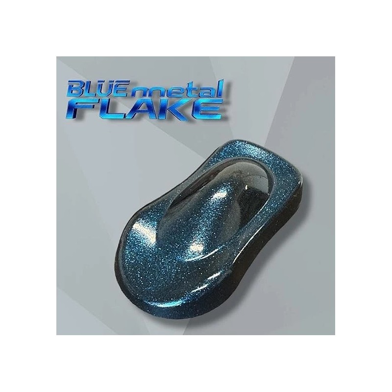 LiME LiNE Sprayable Blue Metal Flake Paint Additive - 3