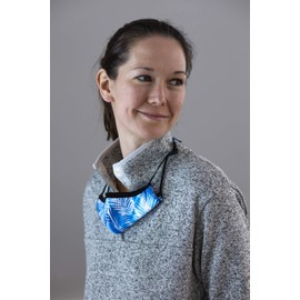 Croakies Washable 3 Ply Reusable Face Mask & Retainer Combo with Bamboo Barrier