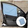 Zerodeko Cute Car Window Sunshade Curtain with Suction Cups Charming