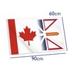 24x36 Inch Newfoudland and Labrador Canada Flag,2x3 FT NL Flag,Medium