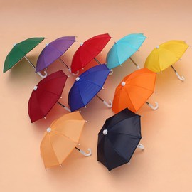 Mini Umbrella Toy Ceiling Decor: 5pcs Kid Rain Umbrella Umbrellas Photography Props Colorful Hanging Umbrella Decor for Decoration Random Colors