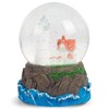 Elanze Designs Cape Cod Lighthouse Cottage 100MM Music Water Globe