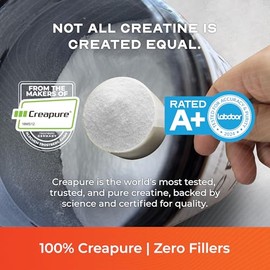 Muscle Feast Creapure Creatine Monohydrate Powder, Vegan Keto Friendly Gluten-Free Easy to Mix, Muscle Recovery Supplement, Trusted Creatine for Muscl