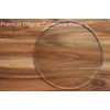 13" Acacia Wood Lazy Susan Organizer Kitchen Turntable for Cabinet