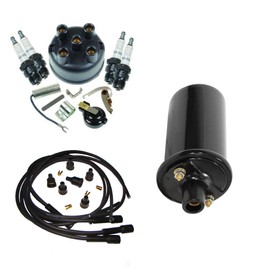 Master Tune Up Kit w/Coil & Wire Set Fits Case Replaces 1115022