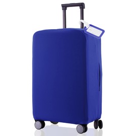 RainVillage Funda protectora para equipaje de viaje, Azul, 19-21 inch