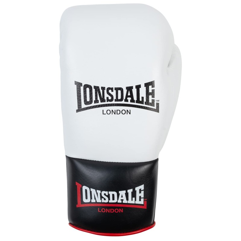 Lonsdale Unisex Adult Campton Equipment, White/Black/Red, 10 oz R