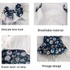 CELONROMF Summer Dog Dress with Bow Knot Breathable Girl Small