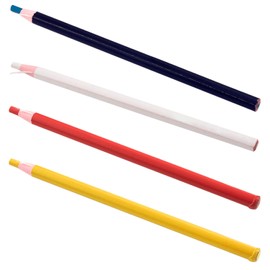 USHXVG Pack of 4 Colorful Sewing Crayons, Hand Torn Crayons, Fabric Painting Pens, Fabric Markers, DIY Craft Pens for Sewing, Marking, Line Drawing and Drawing