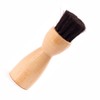 Burgol Crucible Brush Application Brush 100% Horsehair Dark
