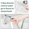 Sink Hose Shower Sprayer Attachment - Faucet Extension w/ 5
