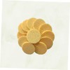 Housoutil 20pcs Skin-friendly Face Cleaning Puff Round Makeup Cotton Pads