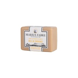 Marius Fabre Natural Soap Bars, Vegetable Base, Set of 3, 100g Each, Made in France (3 UNITS, HEATHER HONEY)