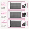 Perma Child Safety Indoor Outdoor Ultimate Retractable Baby Gate, 38.6"