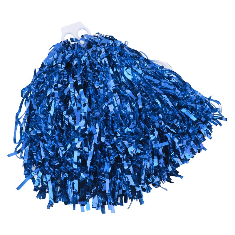 2PCS Cheerleading Pom Poms with Hard Handle Handheld Party Shakers