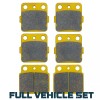 Traild Suzuki LTZ 400 2003-2014 Ceramic Brake Pad Set Front