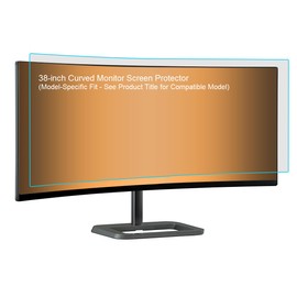 Photodon Anti-Glare Blue Light Cutting Screen Protector for Dell UltraSharp 38 U3821DW 38-inch Curved Monitor, Complete with Installation Kit