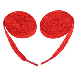 MUXSAM 1 Pair 70 Inch Roller Skate Shoelaces Sneaker Shoelaces Laces Strings Durable Red