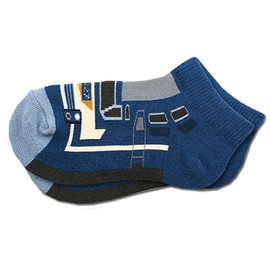 Risseisha Children's Socks, Iron Bottom, white