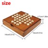 Andux Zone Solitaire Board Wooden Single Player Game DLZSQ-01
