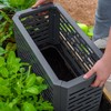 Metal In-Ground Worm Composter, in-Bed Composting Bins for Raised Garden