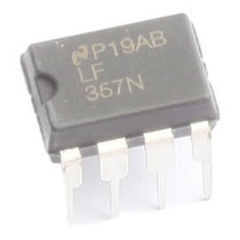 10pieces LF357N DIP8 LF357 DIP 357N DIP-8 LF357P Wide Bandwidth Single J-FET Operational S_