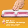 PaperPro 2188 Ribbon Compact 3-Hole Punch, pink