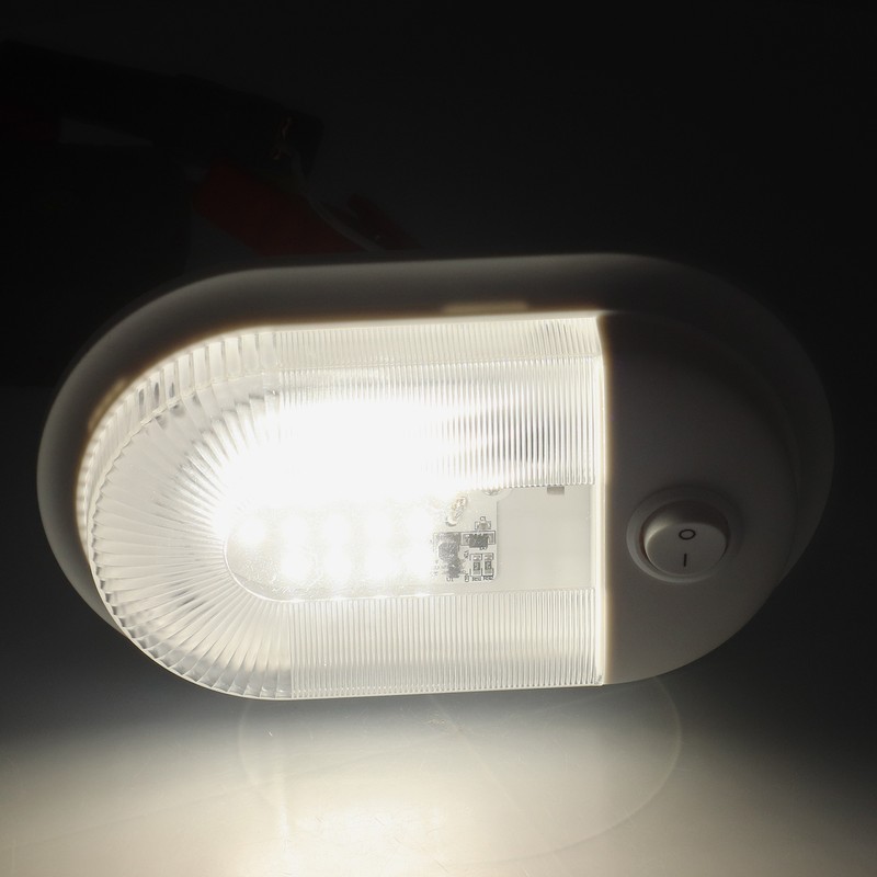 LED RV Ceiling Dome Light 360lm Dome Replacement Lighting with