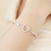 KOLSTRAW To My Granddaughter Infinity Heart Bracelet, Jewelry Gift On