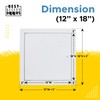 BEST BA-AHD 12" x 18" Metal Access Panel with Concealed