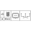 HELLA 6ZF 181 612-071 Switch, reverse light - 12V -