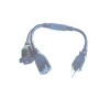 K One cable AC power plug saver, AC Power Y