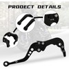 BAOUFF Motorcycle Brake Clutch Levers for R7,Adjustable 6061 Aluminum CNC