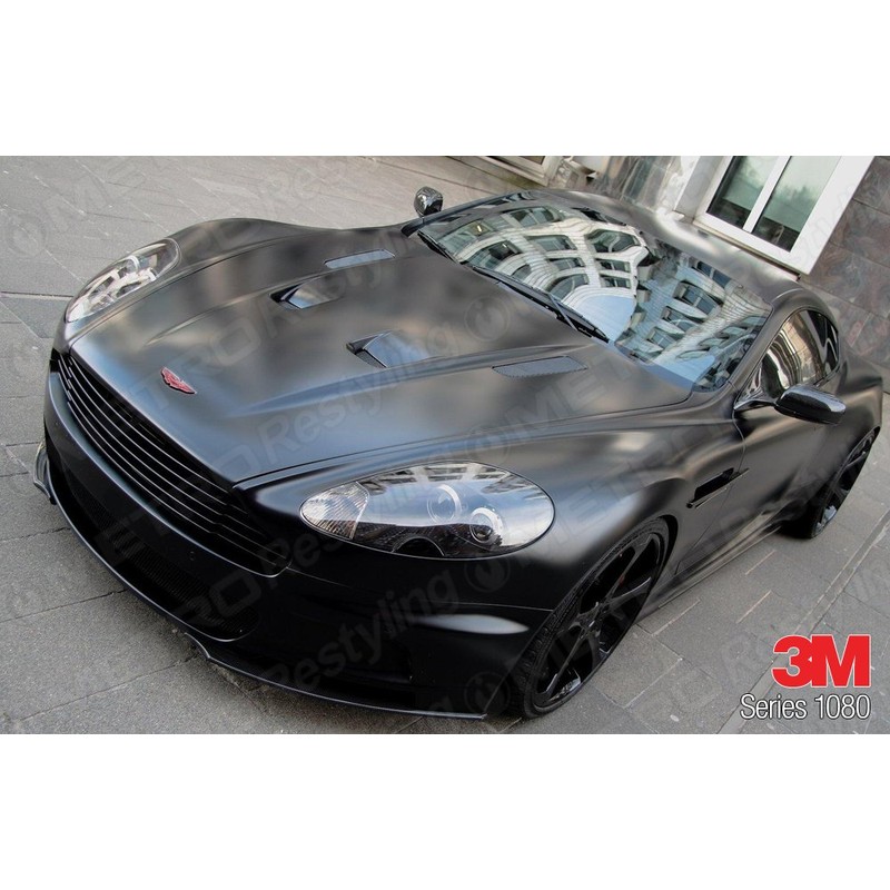 3M 2080 S12 SATIN BLACK 5ft x 3ft (15 sq/ft)