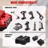 For Craftsman 2PACK 20Volt For Craftsman V20 2.0Ah Li-ion Battery