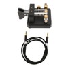 Morse Code Key Double Paddle Automatic Shortwave Portable CW Morse