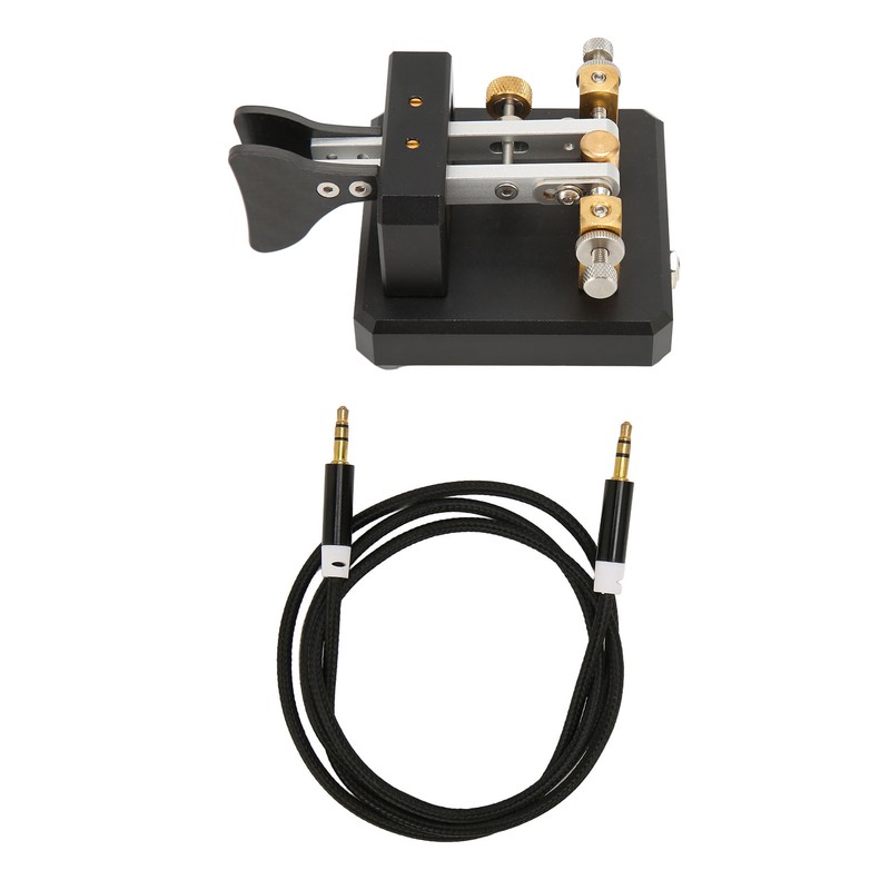 Morse Code Key Double Paddle Automatic Shortwave Portable CW Morse