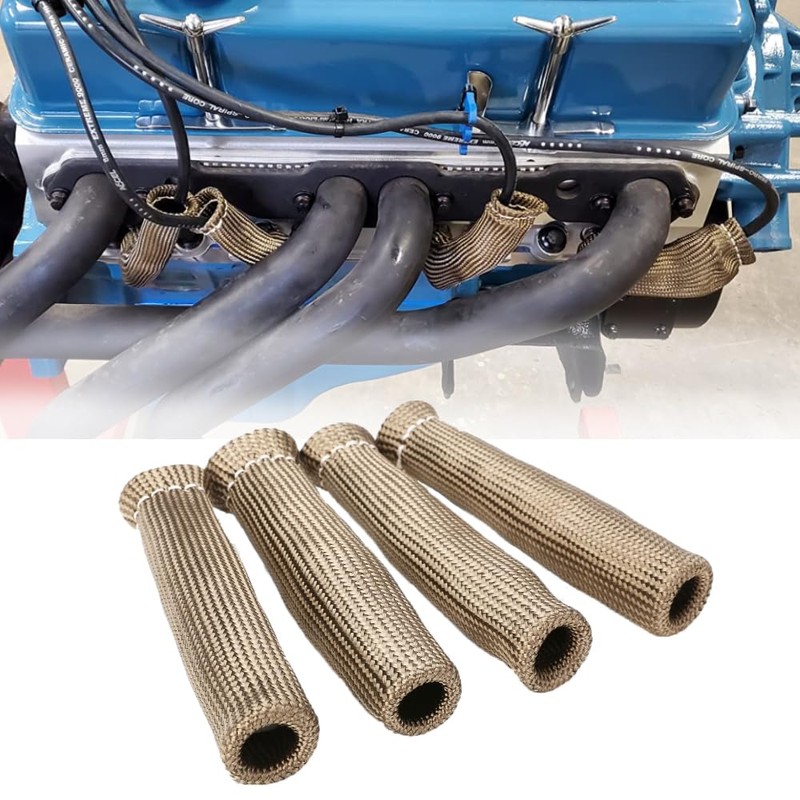 Spark Plug Wire Heat Shield 8 PCS Spark Plug Wire
