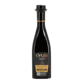ORTALLI | Aceto Balsamico Andrea Reserva | 8.45 Oz | High Density | Sweet Taste with Roasted and Spicy Notes | Perfect for Desserts, Salads, Strawberries, and Cheese