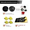 GKmow 4 Set Anti Theft Licence Plate Screws, SS Rustproof