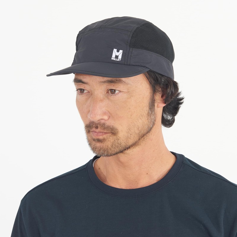 Millet MIV03235 Hat, Sunshade Mesh Cap, dark denim, Free size
