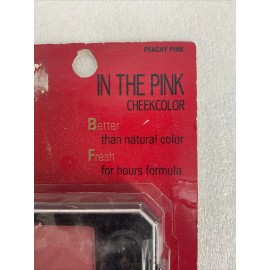 Blush Vintage Revlon In The Pink CheekColor Blush PEACHY PINK Shade Discontinued NOS