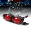 Motorcycle lamp dual Cat Eye Custom License Plate Holder rear